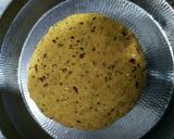A picture of step 3 of Surti Ghari.