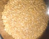 A picture of step 1 of Moong Dal Chat.