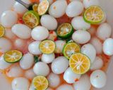 Foto langkah ke 2 dari resep Asinan Rambutan sambal Bangkok.