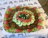Une image de l'étape 10 de Salade de concombre,tomates Tiverta,pomelos et ail des ours.