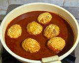 Foto langkah ke 7 dari resep Nasi Kuning Banjar dengan Ayam Telur Bumbu Habang.