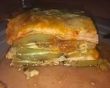 Foto del paso 5 de la receta Pastel de calabacín y fiambre de pavo