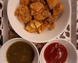 A picture of step 4 of Pakoda.
