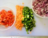 A picture of step 1 of Japanese Dry Curry.