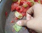 A picture of step 2 of Watermelon Shikanji.