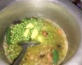 A picture of step 6 of Mater pulao.