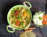 A picture of step 15 of Ambur Hot Dum Egg Biryani.