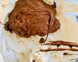 Une image de l'étape 2 de Fondant au chocolat au lait au mascarpone ❤️.