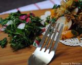 A picture of step 12 of Rice salad.