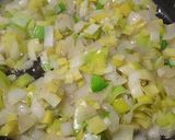 Foto del paso 1 de la receta: Cresta de puerro y champiñones
