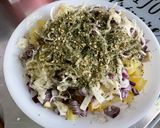 Une image de l'étape 9 de Salade de pommes de terre, chou blanc, oignon rouge et feta.