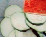 A picture of step 2 of Baingan ke pakore.