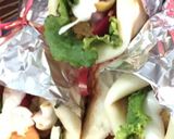 A picture of step 12 of Square Bread Shawarmas.