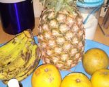 A picture of step 1 of Royal tropical smoothie.