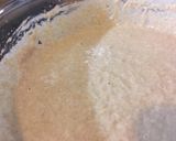 A picture of step 3 of Sourdough Waffles.
