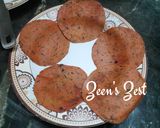 A picture of step 2 of Beetroot Pooris.