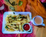 गार्लिक पोटैटो वेजेस (garlic potato wedges recipe in Hindi) रेसिपी चरण 5 फोटो
