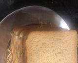 A picture of step 3 of 2 layer Sandwich.