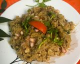 A picture of step 4 of Sorghum flour Upama.