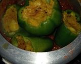 भरवाँ शिमला मिर्च की सब्जी (bharwa shimla mirch ki sabzi recipe in Hindi) रेसिपी चरण 4 फोटो