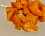 Une image de l'étape 2 de Plie à la sauce melon.
