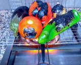 Foto del paso 2 de la receta: Salsa semi picante de pimientos asados y berenjenas