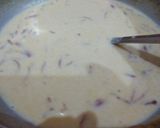 A picture of step 4 of Besan Milk.