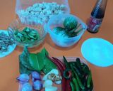 Foto langkah ke 1 dari resep 💕OSENG TERONG LALAB CAMPUR PETE, TEMPE, TERI.😁😁.