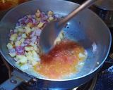 A picture of step 2 of Veggie Dalia.
