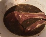 A picture of step 1 of California Farm Goat Steak Crockpot Recipe.