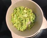 Hình bước làm 1 của món Bánh phomai bông cải xanh - cheese cake broccoli