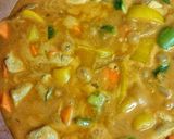 A picture of step 3 of Maafe ~ West African Peanut Stew.