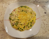 Foto del paso 5 de la receta: Frittata de pimiento, panceta y mozzarella