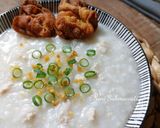 Foto langkah ke 5 dari resep Bubur Ayam Sederhana.