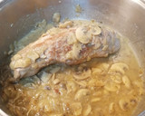 Foto del paso 8 de la receta: Solomillo de cerdo con salsa de champiñones y cerveza