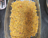 Foto del paso 10 de la receta: Huevos rellenos con gambones y verduras