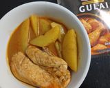 Foto langkah ke 3 dari resep 878) Gulai Ayam Kentang.