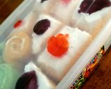 Foto langkah ke 7 dari resep Rainbow Steamed Cake.
