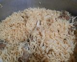A picture of step 6 of Chops pulao.