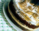 Foto del paso 7 de la receta: Torta con merengue y dulce de leche
