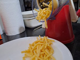 Mini tartas de queso, panceta y verdeo