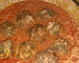 A picture of step 7 of Palak kofta curry.