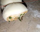 A picture of step 6 of Pin wheels samosa.