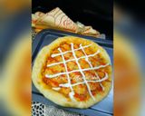 Foto langkah ke 9 dari resep Pizza Simple Tepung Kunci.