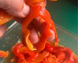 Foto del paso 3 de la receta Pimientos asados y esgarrats, con ideas de presentación