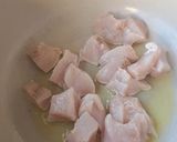 Une image de l'étape 1 de Mijoté de poulet aux patates douces.