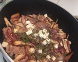 Foto langkah ke 3 dari resep Mushroom and garlic noodles (jamur shitake dan bawang).