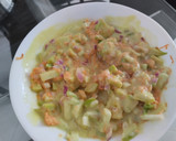 Foto del paso 6 de la receta: Ensalada de manzana verde, zanahoria, cebolla morada, aguacate y mayonesa casera🍏🥑🧅🥕