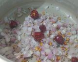 A picture of step 1 of Tomato Rice.