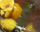 Gambar langkah 2 resipi Bubur Pulut Durian.